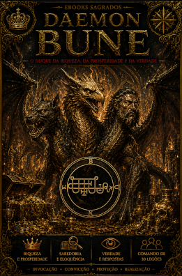 Ebook Ritualístico do Daemon Bune — Riqueza e Prosperidade