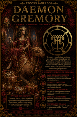 Ebook Ritualístico do Daemon Gremory — Amor e Amarração