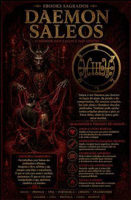 Ebook Ritualístico do Daemon Saleos — Amor e Amarração