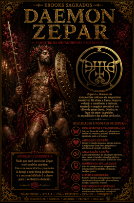 Ebook Ritualístico do Daemon Zerpar — Sedução e Amarração